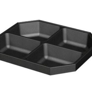 Four Compartment Bin Top for Produce Display