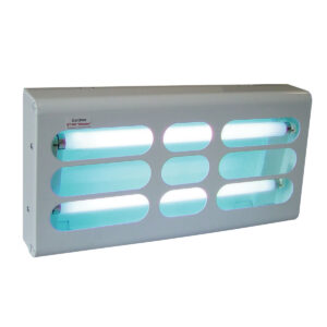 The GT-180 light trap is an attractive wall mount design flying insect trap
