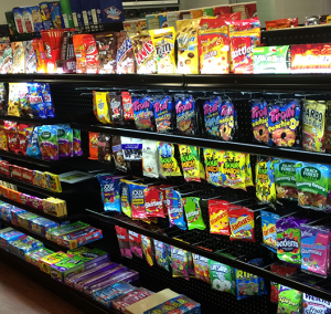 photo example of j channel LED lighting for retail and grocery