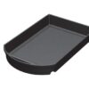 12 inch wide notched curved front shelf organizer