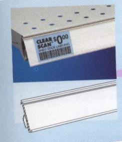 Standard Shelf Channel (IT30) for retail store displays
