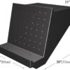 One Step High Profile Produce Riser (PR1802) dimensions